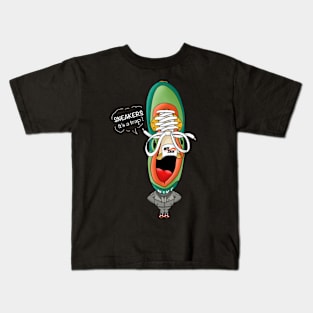 Sneakerhead Dark Kids T-Shirt